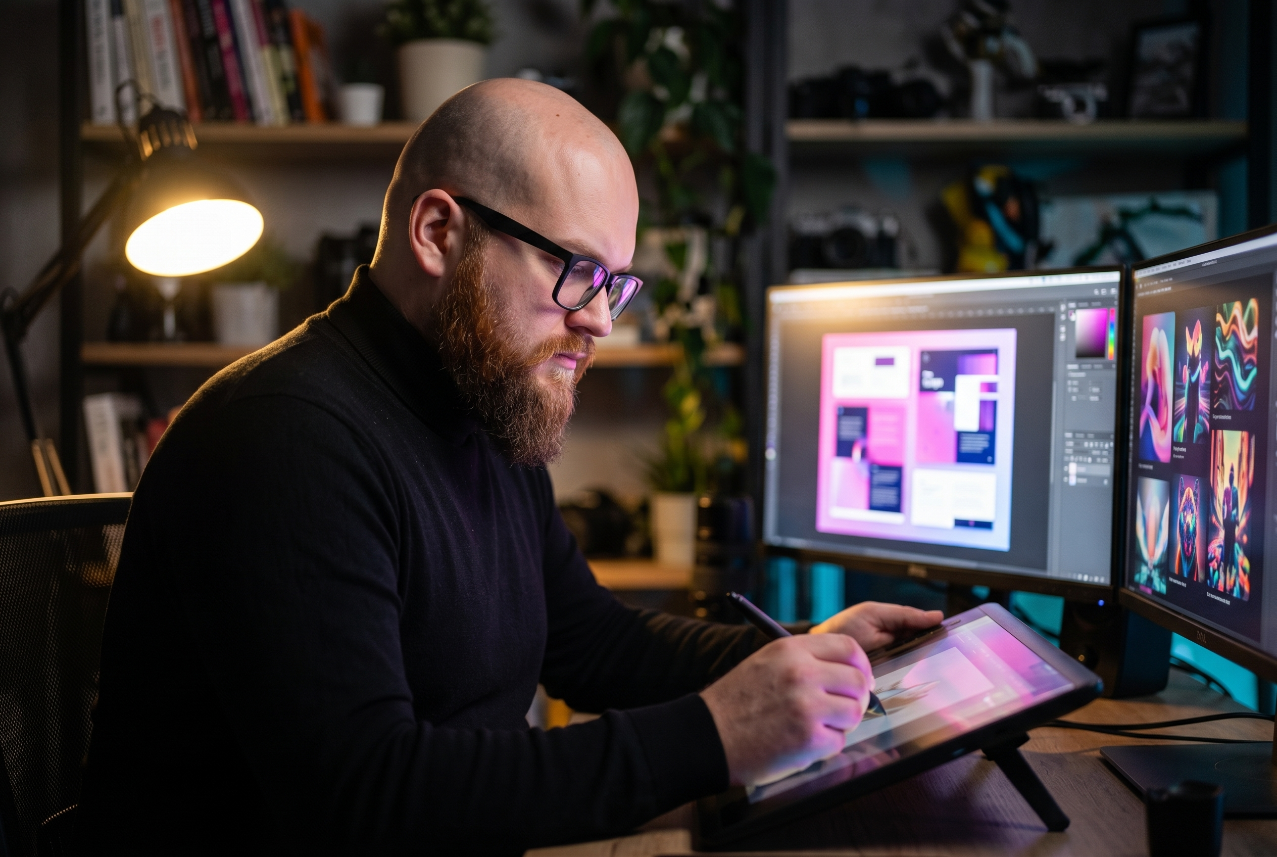 Dr. Marius Gensler — Selbstständig — Design, Web & KI-Content, Marius Gensler Media (2023 – 2024)